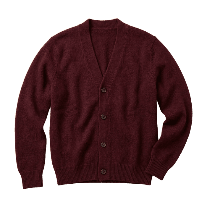 Bordeaux cardigan — MANGO